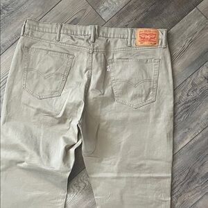 Levi's Beige Casual Trousers